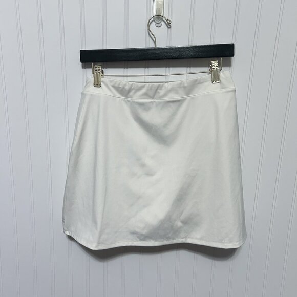 Reformation Nina White EcoMove Active Skort Workout Skirt Size Large - Picture 8 of 8